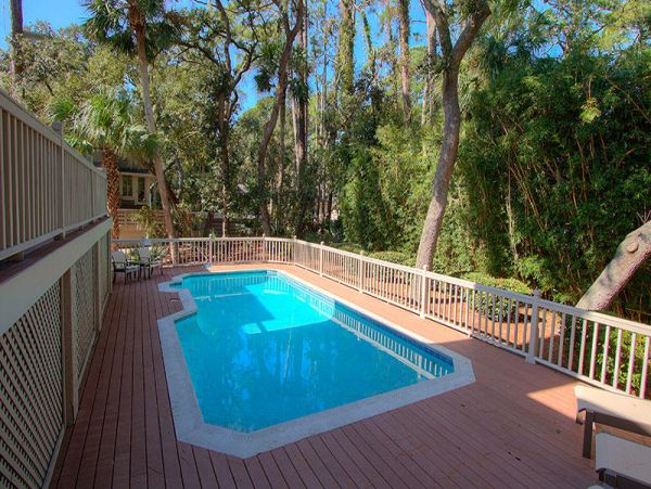 Hilton Head Vacation Home Four Bedroom Walk to Beach