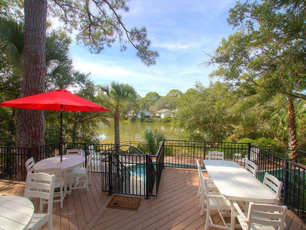 Hilton Head Waterfront Five Bedroom Vacation Home