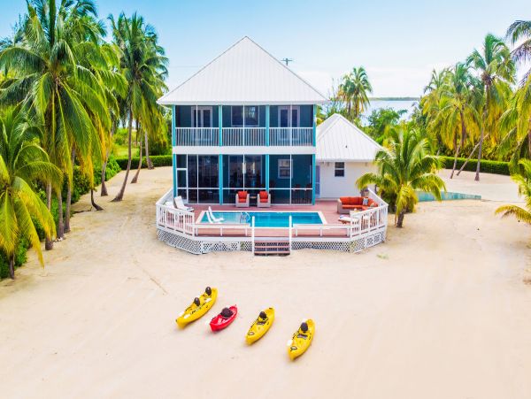 Cayman Island Vacation Villa Private Pool & Full Ocean Views