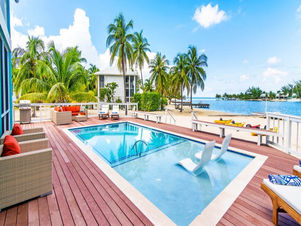 Cayman Island Vacation Villa Private Pool & Full Ocean Views