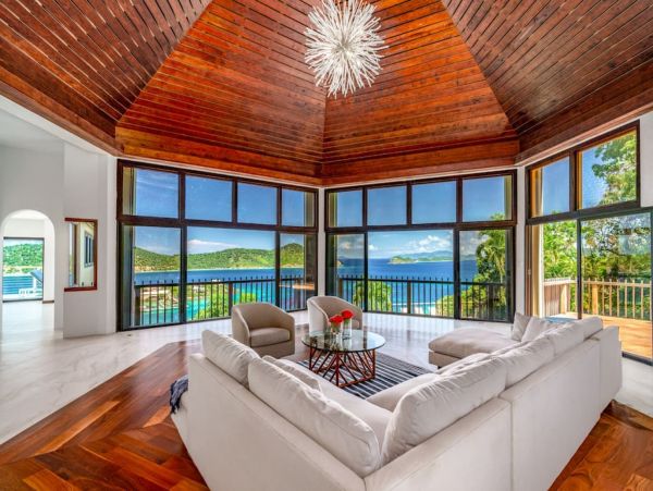 St Thomas Luxury Vacation Pool Home with Bay Views