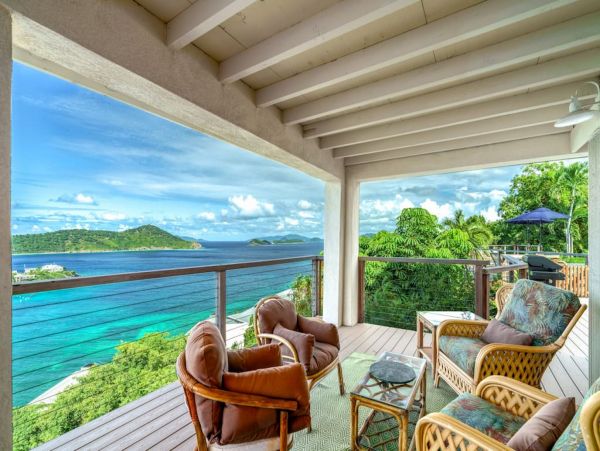 St Thomas Luxury Vacation Pool Home with Bay Views