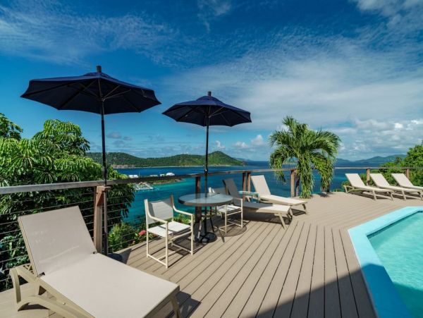 St Thomas Luxury Vacation Pool Home with Bay Views