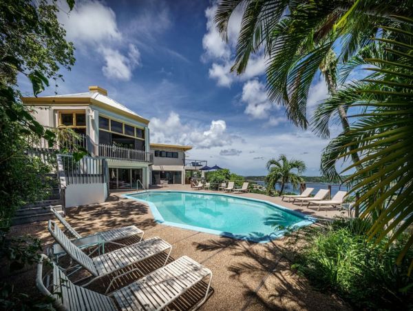 St Thomas Luxury Vacation Pool Home with Bay Views