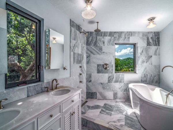 St Thomas Luxury Vacation Pool Home with Bay Views