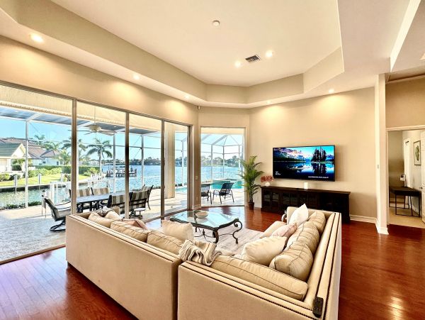 Marco Island Vacation Home with Canal Views & Pool