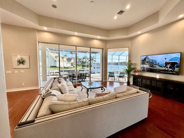Marco Island Vacation Home with Canal Views & Pool