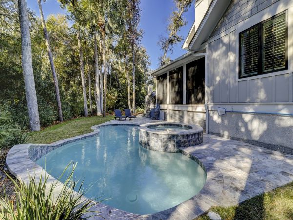 Four Bedroom Walk to Beach Vacation Rental Home in Hilton Head