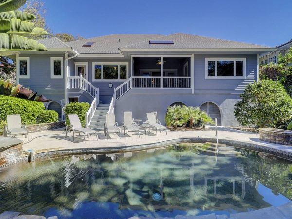 Luxury Four Bedroom Vacation Hilton Head Pool Home Sleeps 14