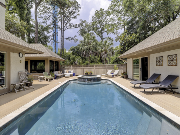 Stunning 4 Bedroom Pool Home in Hilton Head