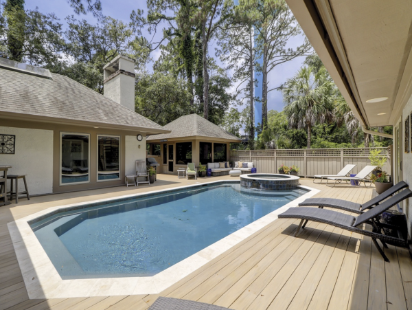 Stunning 4 Bedroom Pool Home in Hilton Head