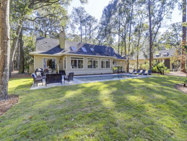 Hilton Head Island Family Home with Private Pool & Sunroom