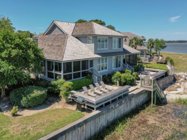 Beachside Hilton Head Four Bedroom Home Stunning Views
