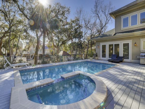 Great Home with Pool and Spa in Hilton Head Sleeps 22 Guests