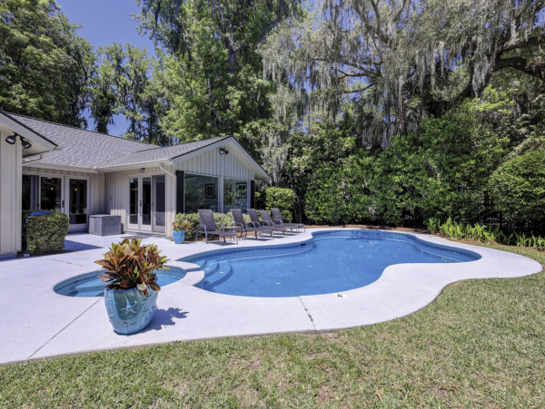 Stunning Hilton Head Luxury Pool Vacation Home Sea Pines Plantation