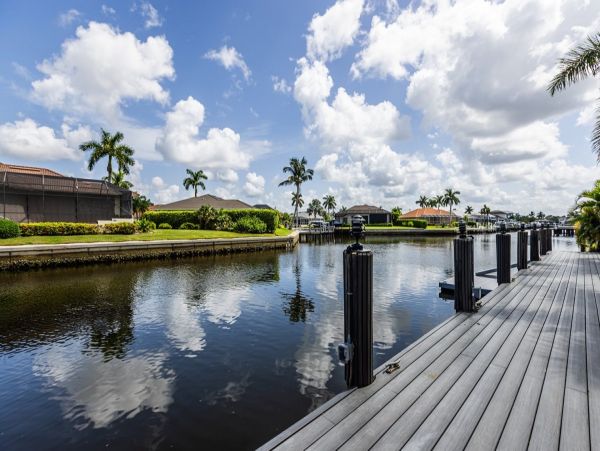 Luxury Vacation Home in Marco Island with Boat Dock