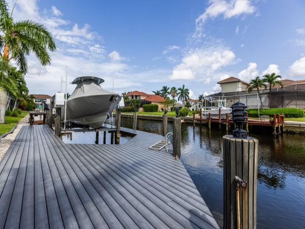 Luxury Vacation Home in Marco Island with Boat Dock