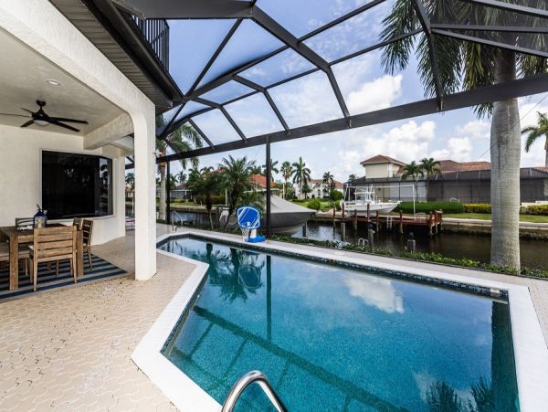 Luxury Vacation Home in Marco Island with Boat Dock