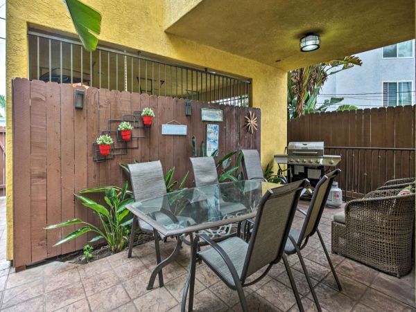 Vacation Rental in Pacific Beach 4 BR, Fireplace & Rooftop Deck