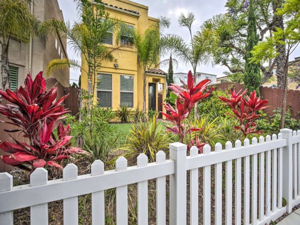 Vacation Rental in Pacific Beach 4 BR, Fireplace & Rooftop Deck