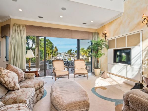 Luxurious Marco Island Waterfront Home with Pool, Spa & Canal Views