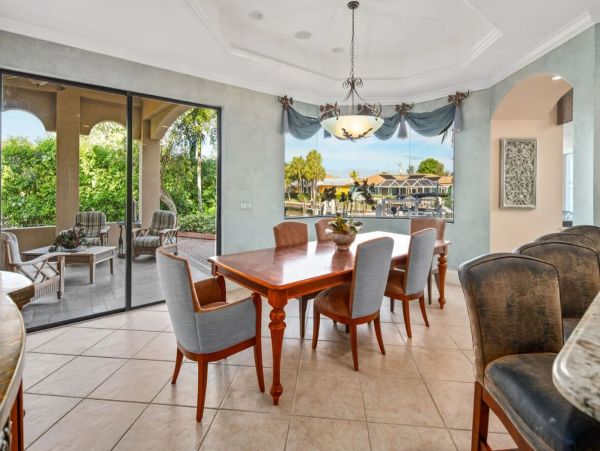 Luxurious Marco Island Waterfront Home with Pool, Spa & Canal Views