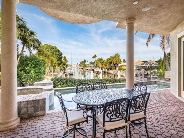 Luxurious Marco Island Waterfront Home with Pool, Spa & Canal Views