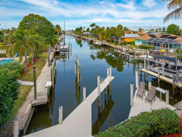 Luxurious Marco Island Waterfront Home with Pool, Spa & Canal Views