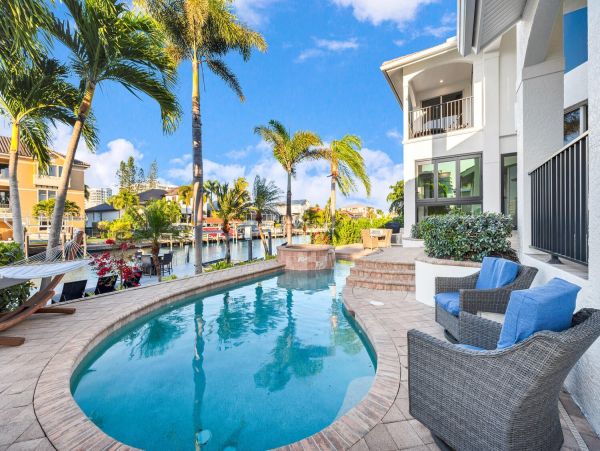 Naples Vacation Rental - Four Bedroom Canal Front Luxury Home