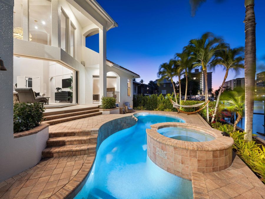 Naples Vacation Rental - Four Bedroom Canal Front Luxury Home