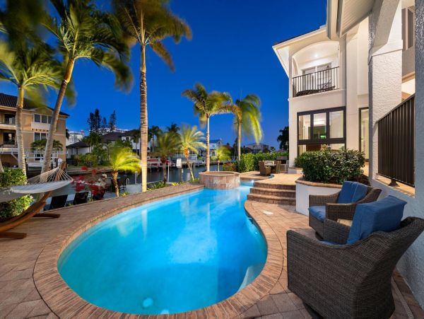 Naples Vacation Rental - Four Bedroom Canal Front Luxury Home