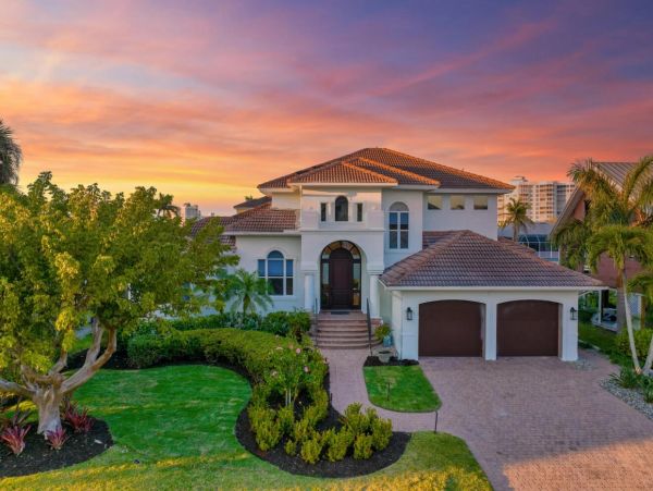 Naples Vacation Rental - Four Bedroom Canal Front Luxury Home
