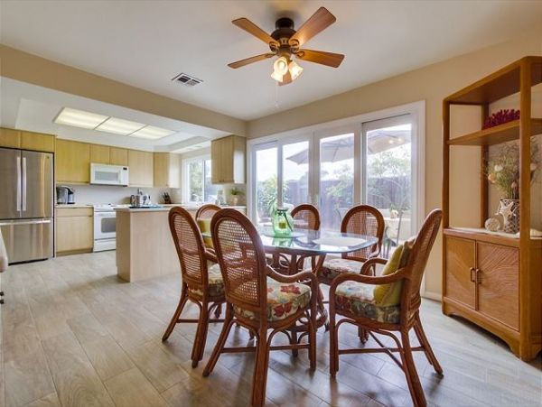Three Bedroom Walk to Beach Vacation Rental in Solana Beach