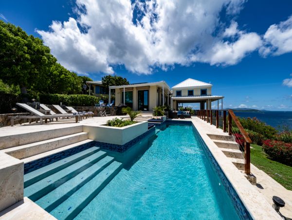Luxury St.Thomas Vacation Home with Private Pool & Views
