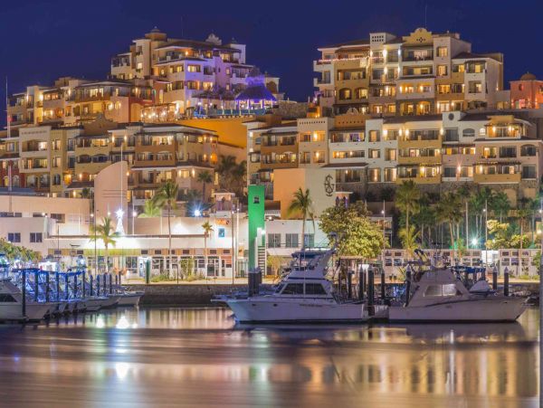 Luxury Los Cabos Villa Marina and Ocean Views from Terrace