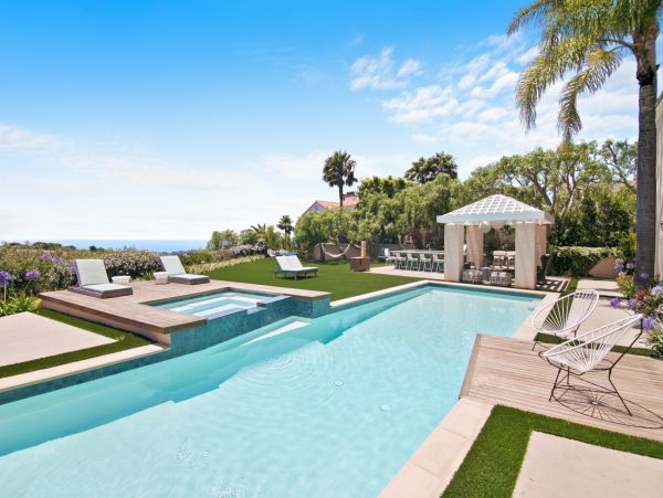 Luxury Malibu Vacation Pool Home Four Bedroom