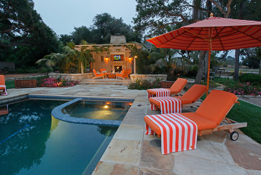 Six Bedroom Estate Short Walk to Beach in Montecito