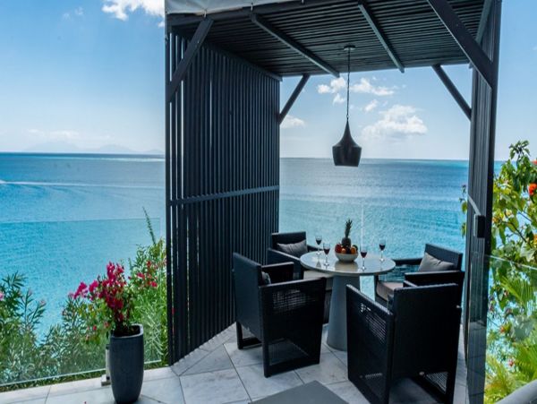 Oceanfront Posh Three Bedroom Rental in Antigua & Barbuda
