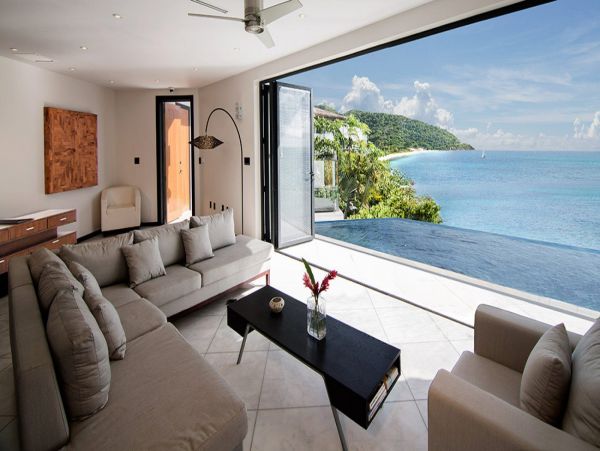 Oceanfront Posh Three Bedroom Rental in Antigua & Barbuda