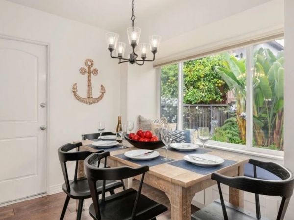 Only Half A Block To the Beach East Beach Cottage  Santa Barbara.