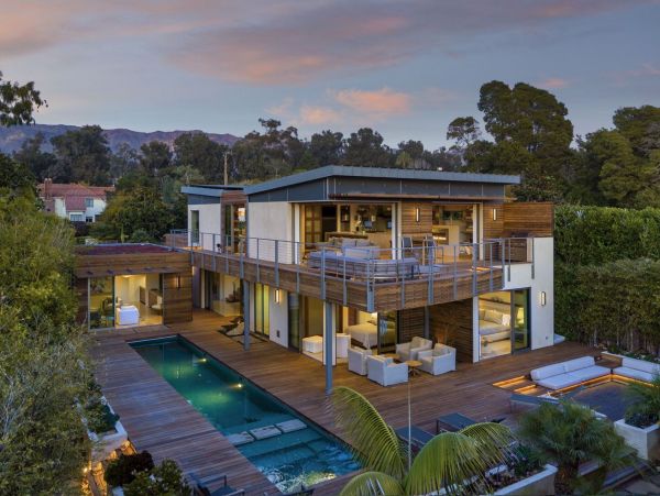 Luxurious Vacation Villa in Montecito With Pool 7 Guests