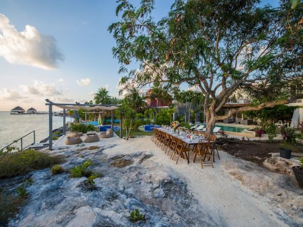 Oceanfront Vacation Home in Islas Mujeres Cancun - 16 Guests