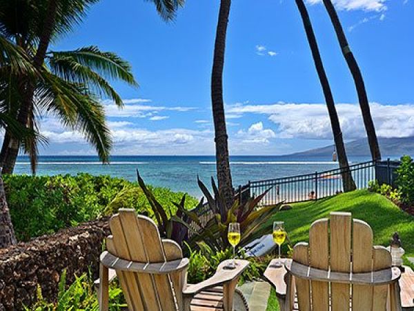 Luxury Beachfront Lahaina Vacation Rental House