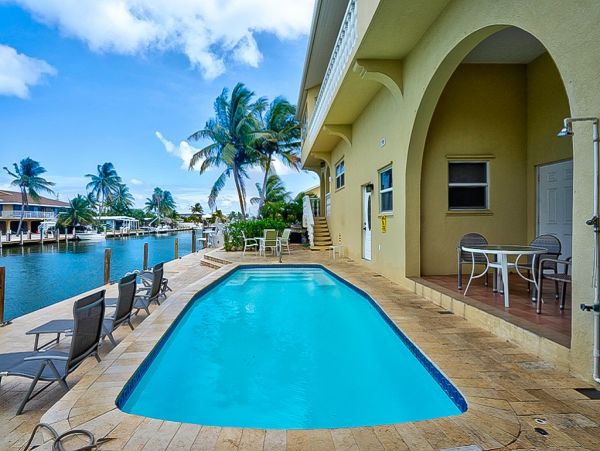 Seven Bedrooms  Florida Keys Vacation Home with Pool & Boat Dock