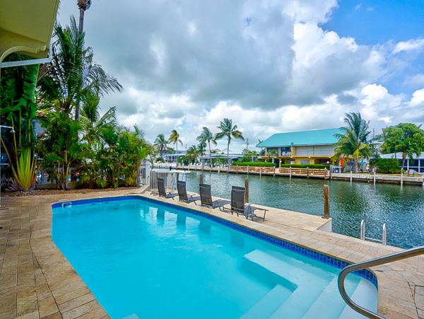 Seven Bedrooms  Florida Keys Vacation Home with Pool & Boat Dock