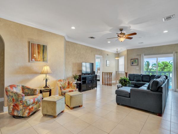 Seven Bedrooms  Florida Keys Vacation Home with Pool & Boat Dock