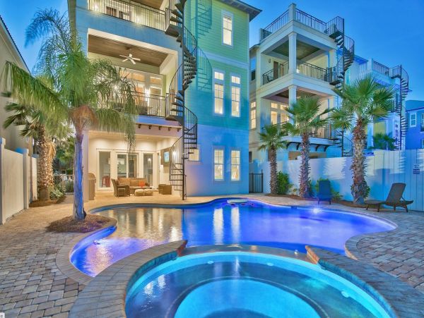 Miramar Beach 8 Bedrooms Vacation Home Gulf and Lakes Views