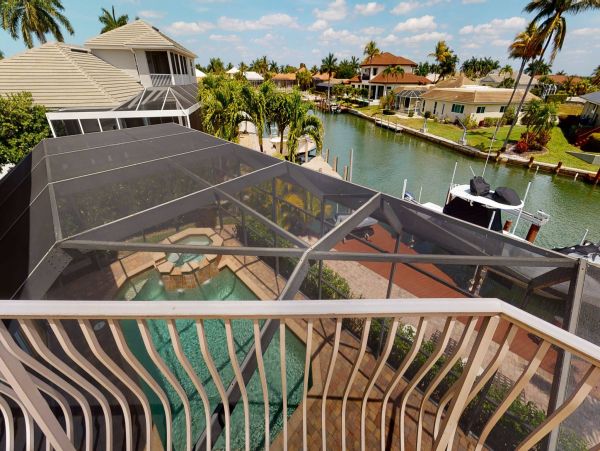 Marco Luxury Vacation Rental Home with Pool & Boat Dock