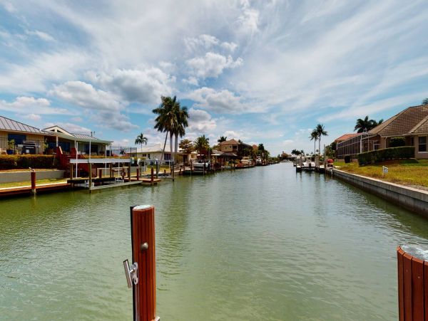 Marco Luxury Vacation Rental Home with Pool & Boat Dock