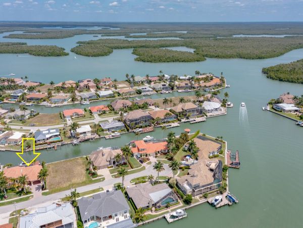 Marco Luxury Vacation Rental Home with Pool & Boat Dock